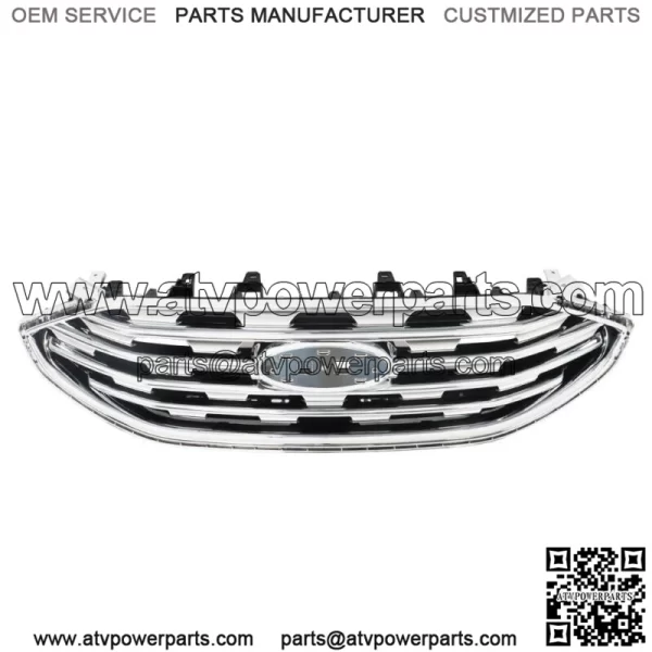 Front Upper Bumper Grille Chrome For 2019-2022 Ford Edge KT4B-8200-AK - Image 3