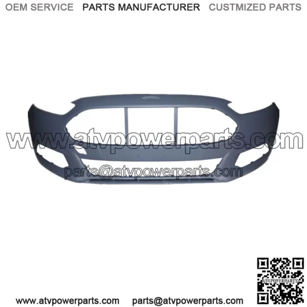 Front Upper&Lower Grille??Front Bumper Cover Fit For Ford Fion 2013-2016 - Image 2