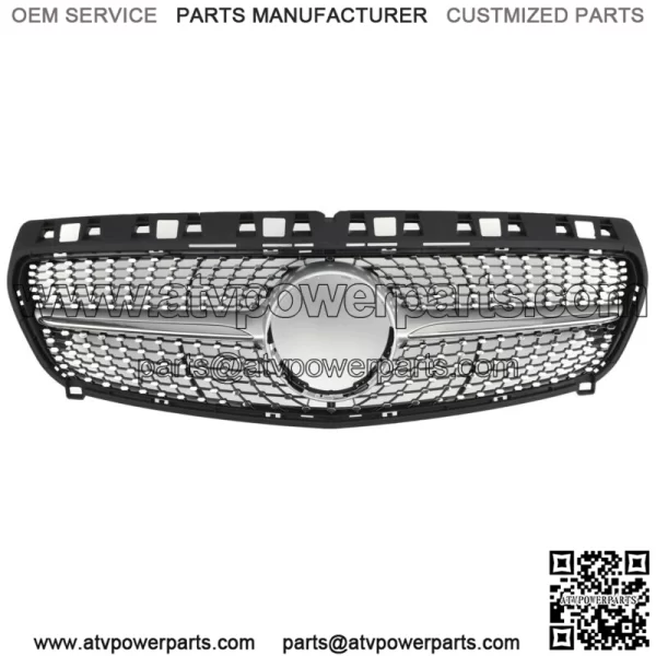For 2013 2014-2016 Mercedes Benz R117 W117 Cla250 Front Bumper Grille Grill