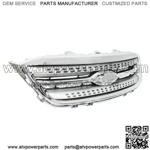 Chrome Front Bumper Upper Grille For 2010-12 Ford Taur Limited SE SEL