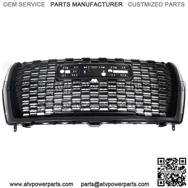 Fit For 2021 2022 Gmc Yukon/yukon XL Denali  Front Bumper Grille Black 84835783 - Image 2