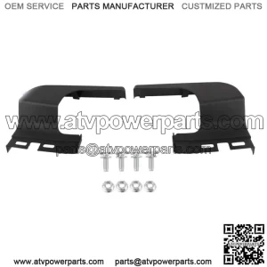 For 2017-2022 Ford F250 Super Duty Rear Bumper End Cap Step Pad Pair Left+Right