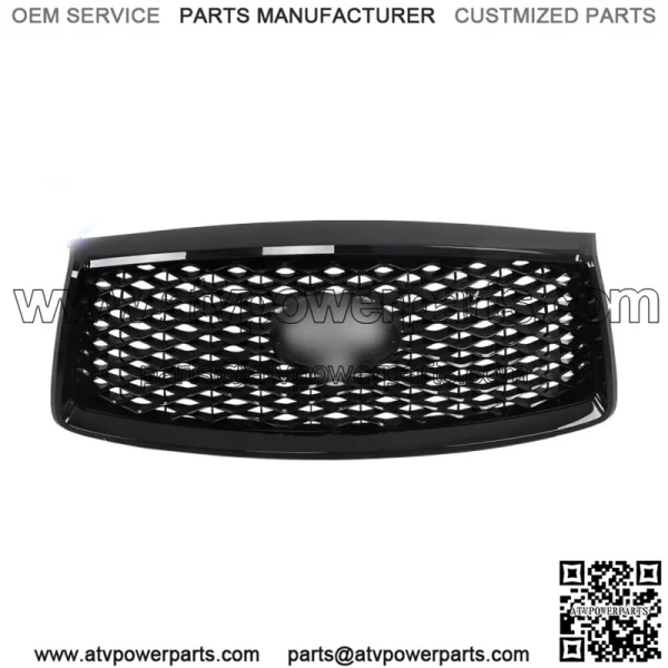 Gloss Black Front Upper Grille Grill For 2018-2021 Infiniti QX80 623106GW0A