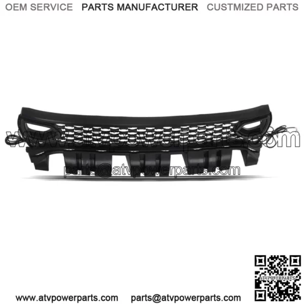 For 15-22 Charger SRT Scat Pack Style Front Upper Grille and 2??LED Lights - Image 2