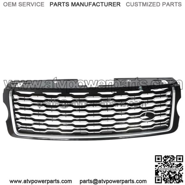 For 2013-2017 Land Rover Range Rover Vogue L405 Front Bumper Upper Grille Chrome - Image 2
