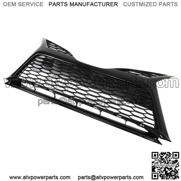 Fit For 21-22 Toyota Camry SE Front Lower Grille W/O Sensor Hole Gloss Black - Image 2