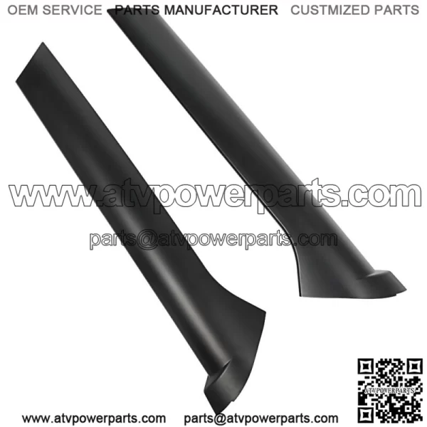 Fit For 1999-2004 Land Rover Discovery L&R Windshield Outer Trim Pillar Molding - Image 3