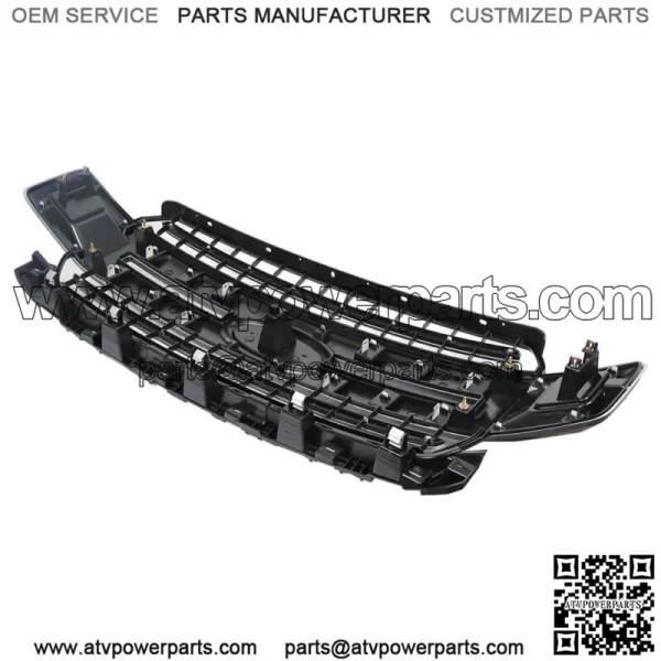JL3Z-8200-FCPTM Front Upper Hood Grille Gray For Ford F-150 XLT XL 2018-2020 - Image 3