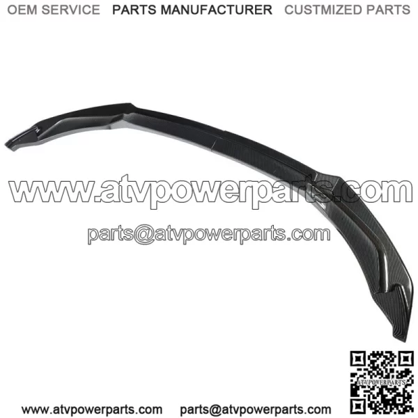 Front Lip Carbon Fiber Color Plastic Fit For BMW F80 F82 F83 M4 M3 2015-2019 - Image 3