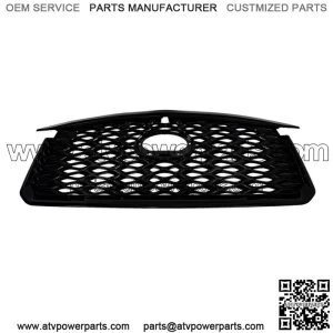 Front Bumper Grille Grill Black Glossy For 2022 2023 Infiniti QX60
