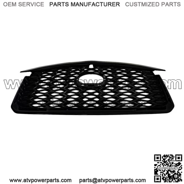Front Bumper Grille Grill Black Glossy For 2022 2023 Infiniti QX60