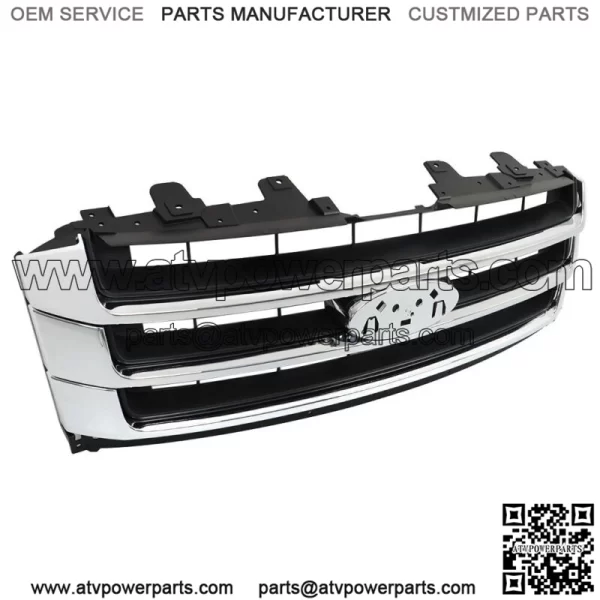 For 2015-2017 Ford Expedition Front Upper Grille Assembly FL1Z8200A FO1200588 - Image 2