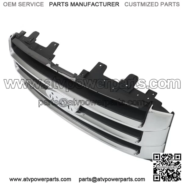 For 2015-2017 Ford Expedition Front Upper Grille Assembly FL1Z8200A FO1200588 - Image 3