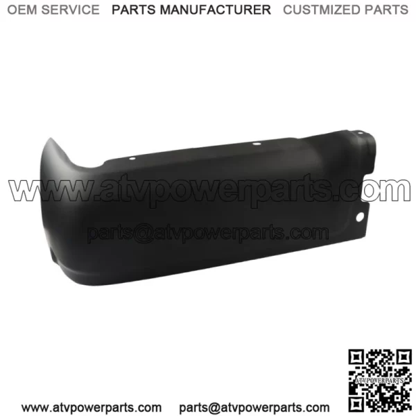 Rear Step Bumper End Face Bar For 2009-2014 Ford F-150 Right Matte Black - Image 2