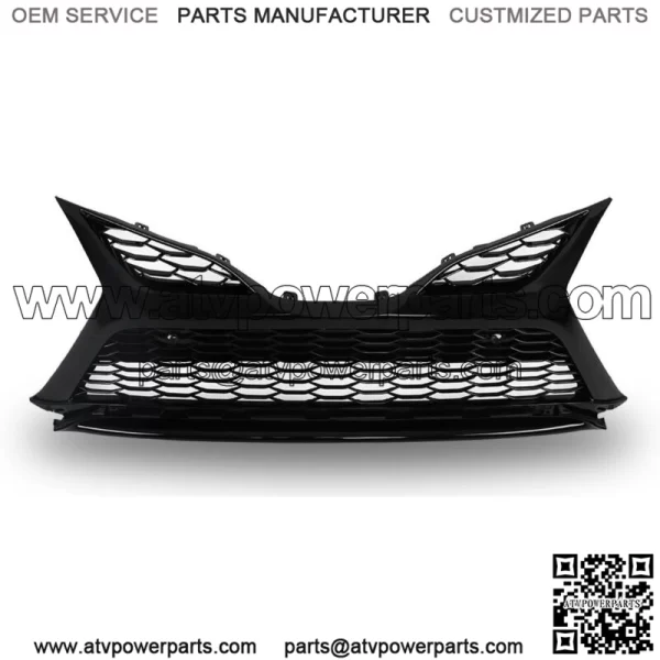Front Bumper Lower Grille For 2021-2022 Toyota Camry SE W/ Park Sensor Holes