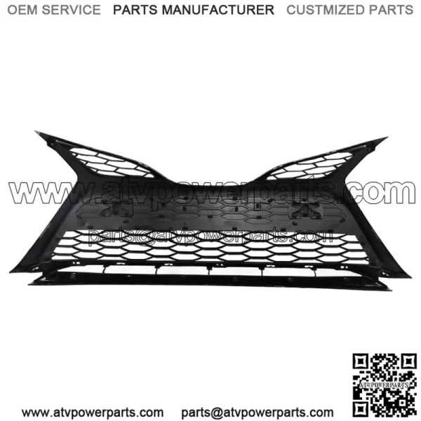 Front Bumper Lower Grille For 2021-2022 Toyota Camry SE W/ Park Sensor Holes - Image 2