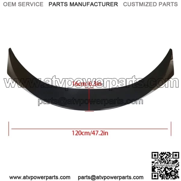 Fit For 2019-2022 Toyota Corolla Hatchback Rear Tailgate Middle Spoiler Wing - Image 2