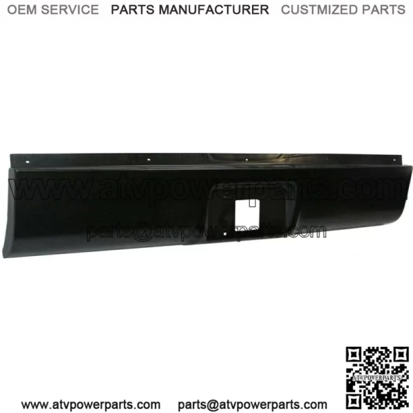 Black Rear Steel Roll Pan For Fleetside 99-06 Silverado / Sierra 2007 Classic - Image 3