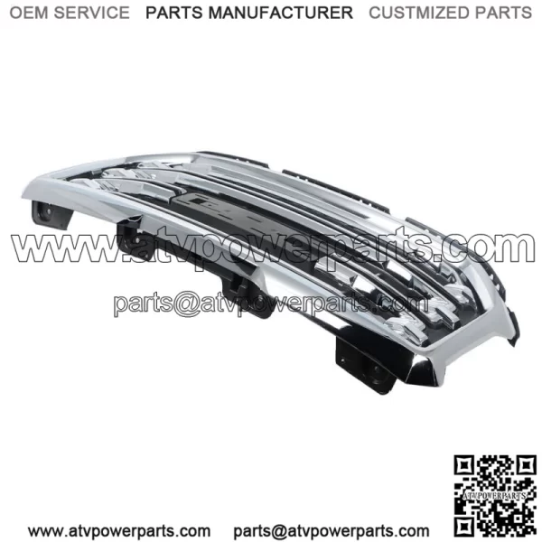 Fit For 2016-2019 Gmc Sierra 1500 Front Bumper Grille Black With Chrome 23496236 - Image 3