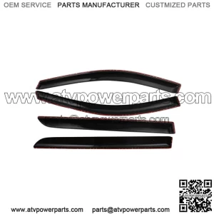 Window Visors For 2005-2007 Honda Odyssey Sun Rain Guard Vent Shade 4pcs Smoke