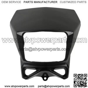 Head Light Cover Mask Black 2002-2023 For SUZUKI DR-Z DRZ 400S SM DR 200 650