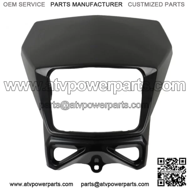 Head Light Cover Mask Black 2002-2023 For SUZUKI DR-Z DRZ 400S SM DR 200 650