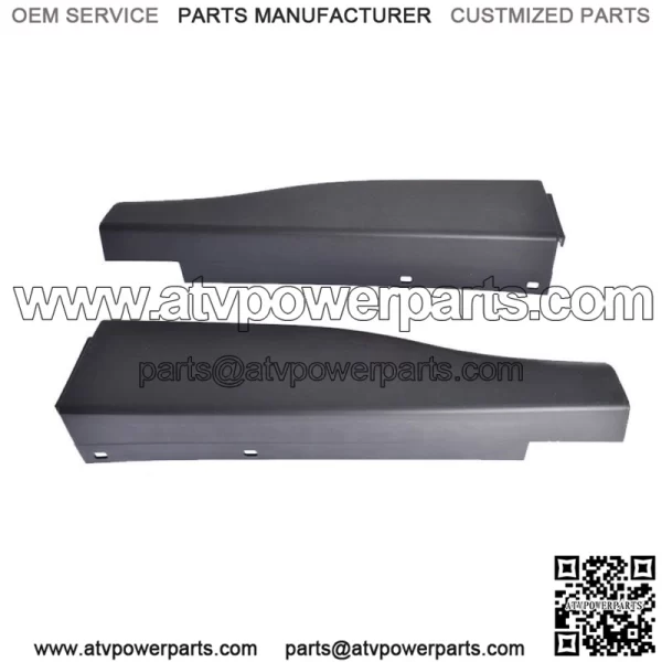 FIT FOR Ford F250 F350 Right Left Side Flex Step Tailgate Molding Trim Cap Black - Image 3