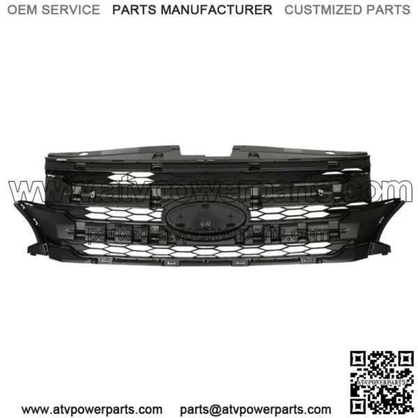 For 2011 2012 2013 2014 Ford Edge Grille Mounting Panel BT4Z8A284B 65995JC Black