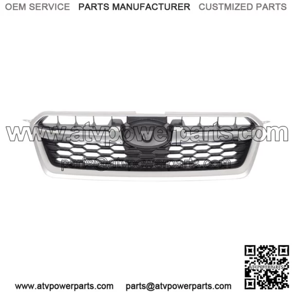 Chrome Shell Chrome Trim Grille Assembly Fit For 2012-2014 Subaru Impreza