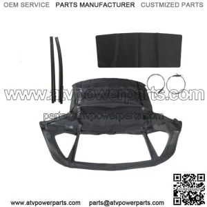 For 1972 1973-1989 Black Convertible Soft Top R107 280SL 560SL 380SL 450SL