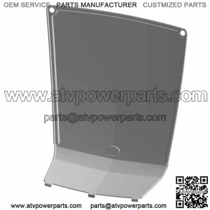 Polaris Center Hood Access, Sagebrush Green Metallic (For: Polaris)