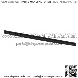 Polaris Off Road Tailgate Cap, Gloss Black,  OEM Part 5439203-070, Qty 1