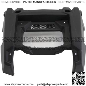 Polaris ATV Front Cover, Lower, Gloss Black,  OEM Part 5451442-070, Qty 1