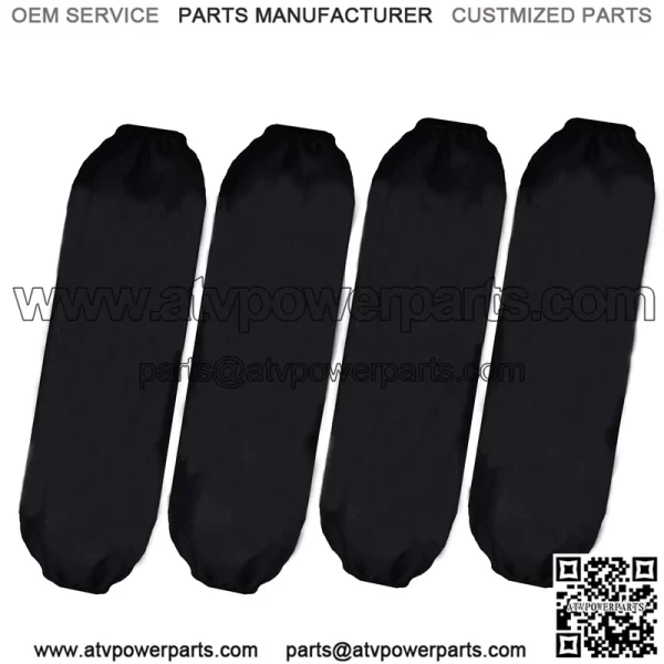 Shock cover Can-am Outlander black-yellow new model