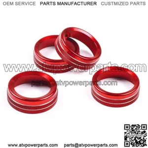 2016-2022 Toyota Tacoma Knob Ring#Red