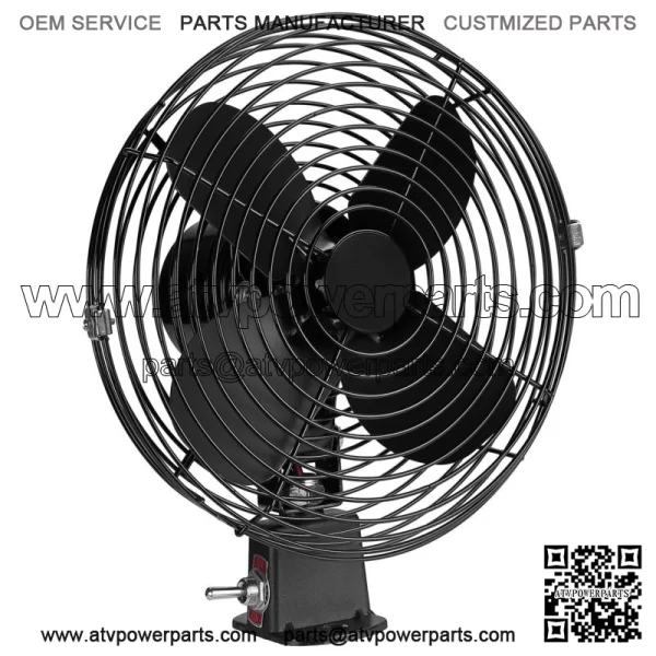 12V UTV Fan Cooling Cab Cooling Defrost for Honda Talon Kawasaki Teryx Yamaha (Fits: Yamaha Rhino 660)