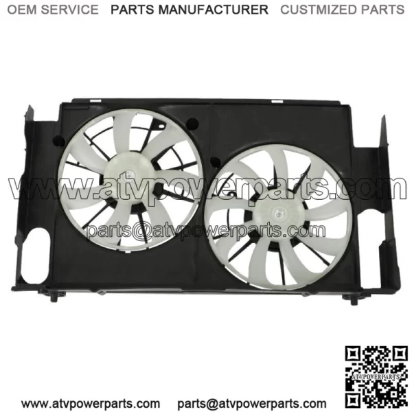 For 2013-2017 Toyota Rav4 Dual Radiator Condenser Cooling Fan Assembly TO3115177 - Image 3
