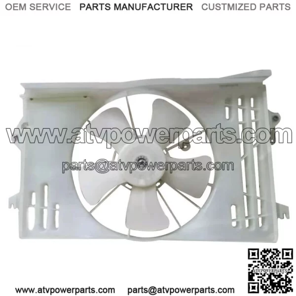 Radiator Cooling Fan & Motor Assembly For 2003-2008 Toyota Matrix Corolla 1.8L - Image 3