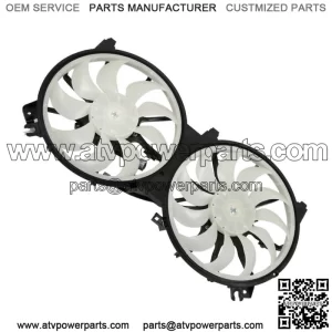 Radiator Cooling Fan Electric For Nissan Altima 2.5L 3.5L 07-16 Maxima 3.5L 2016