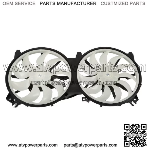 Radiator Cooling Fan Electric For Nissan Altima 2.5L 3.5L 07-16 Maxima 3.5L 2016 - Image 2