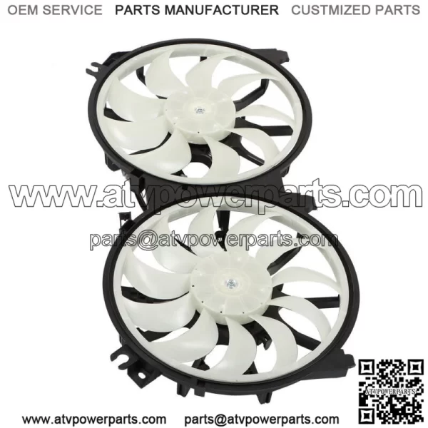 Radiator Cooling Fan Electric For Nissan Altima 2.5L 3.5L 07-16 Maxima 3.5L 2016 - Image 3