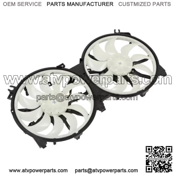 Radiator Cooling Fan Electric For Nissan Altima 2.5L 3.5L 07-16 Maxima 3.5L 2016 - Image 4