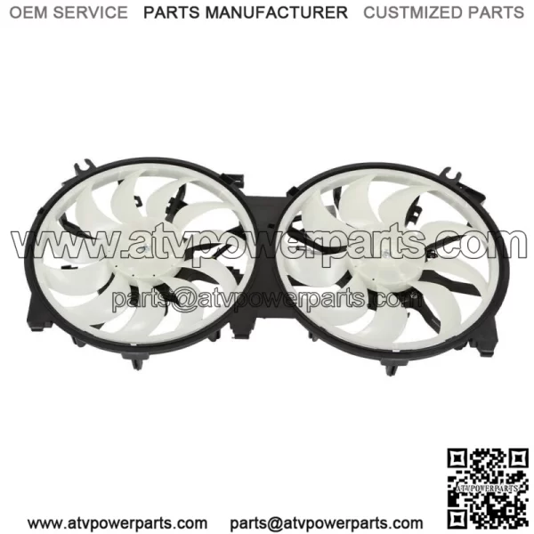 Radiator Cooling Fan Electric For Nissan Altima 2.5L 3.5L 07-16 Maxima 3.5L 2016 - Image 5