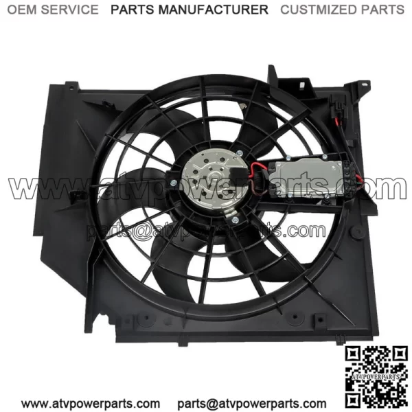 For BMW E46 323i 325i 328i 330i Ci 323xi Engine Radiator Cooling Fan Assembly - Image 2