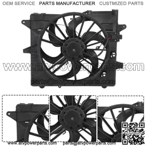 Engine Radiator Cooling Fan Assembly For Ford Mustang 2005-2014 4R3Z8C607AA
