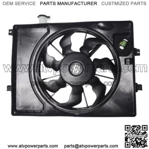 Radiator And Condenser Fan For Hyundai Elantra Kia Forte 253803X500