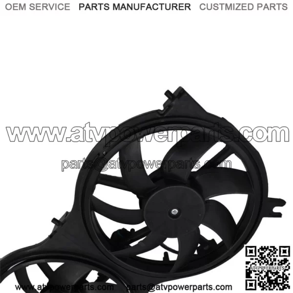 TYC623760 A/C Radiator Dual Cooling Fan Assembly For 2013-2019 Nissan Pathfinder - Image 3