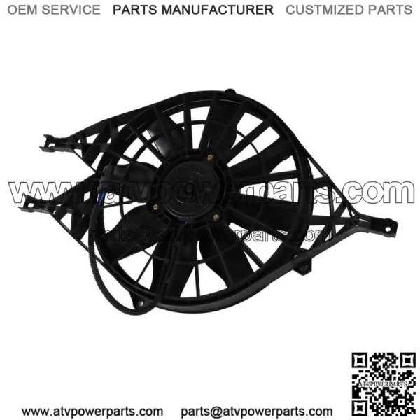 Engine Radiator Cooling Fan w/ Shroud Assembly For Dodge Dakota 2000-04 Durango - Image 5