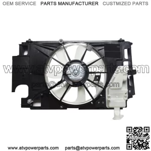 For 2012-17 Toyota Prius C Radiator AC Condenser Cooling Fan Assembly TO3115180