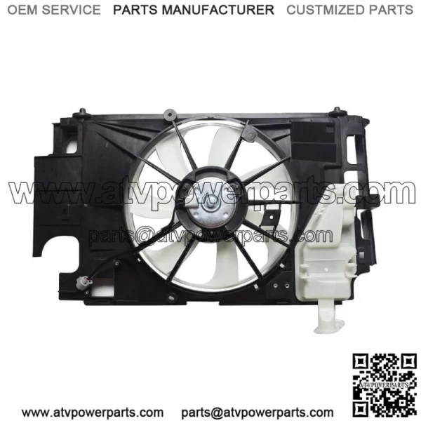 For 2012-17 Toyota Prius C Radiator AC Condenser Cooling Fan Assembly TO3115180